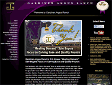 Tablet Screenshot of gardinerangus.com